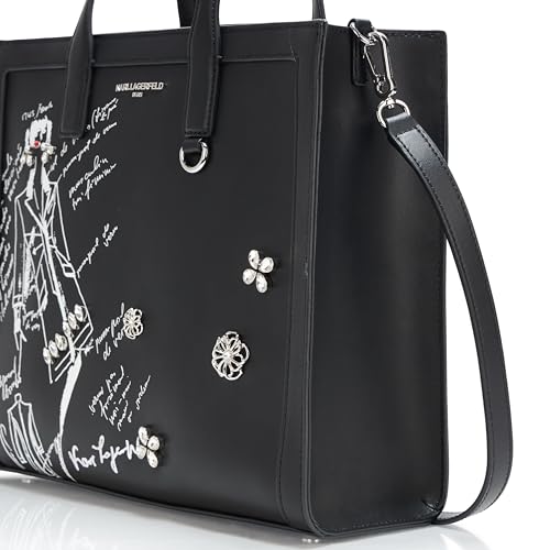 KARL LAGERFELD Paris Women's Nouveau Tote Bag4