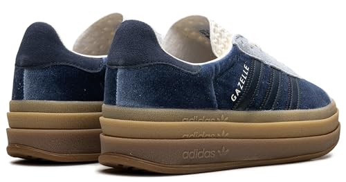 Adidas Gazelle Bold Womens Sneaker (Preloved Blue Ink Velvet, 9)2