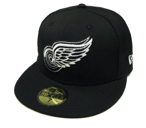 New Era NHL Basic Black and White 59Fifty Fitted Cap