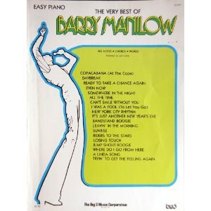 Very Best of Barry Manilow: Easy Piano