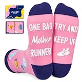 Runner Gifts For Women Female - Running Gifts Women, Running Gifts For Her, Funny Running Socks, Runner Socks For Women Female