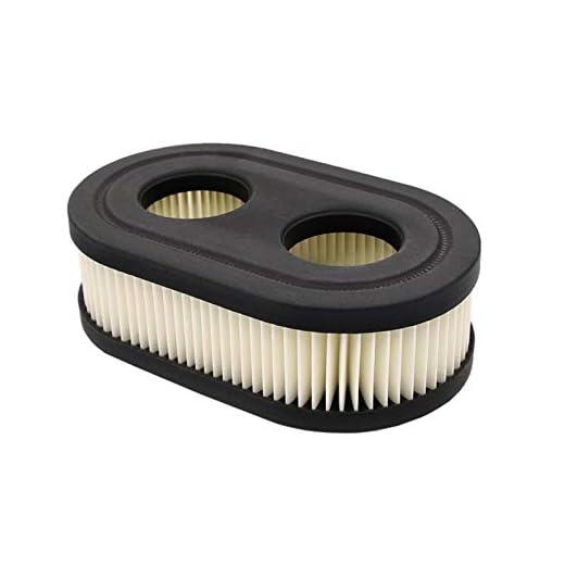 Kaixin Gräsklippare luftfilter, gräsklippare ersätter luftfilter gräsklippare motordelar reservdelar för luftfilterpatroner för Briggs och Stratton 798452 593260 5432 5432K ogräsbekämpningstillbehör