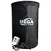 Industrial Grade/Weather Resistant Drum Heating Blanket,55 Gallon Drum Heater Fixed Thermostat 0-150℉,Insulated Pail Band Heater with 10ft Power Cable