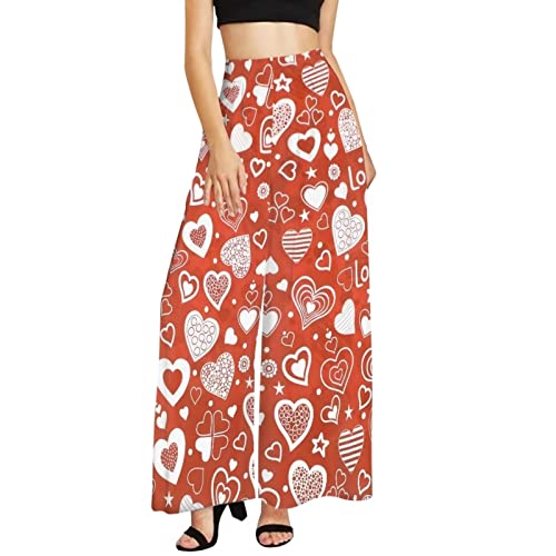 Pantalon palazzo long Binienty idéal pour vos journées décontractées
