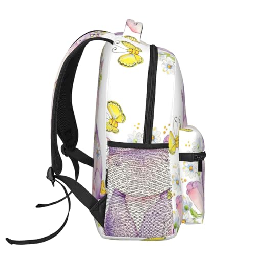 Mochila ligera y plegable con estampado resistente para viaje 3
