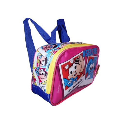 Kit Mochila Turma Da Monica Infantil Rodinhas Lancheira Esco