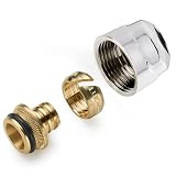 ERCOS Raccordo Per Valvola Detentore , Raccordo Per tubo Rame 14 MM , Attacco 3/4 " Per Valvole e Detentori