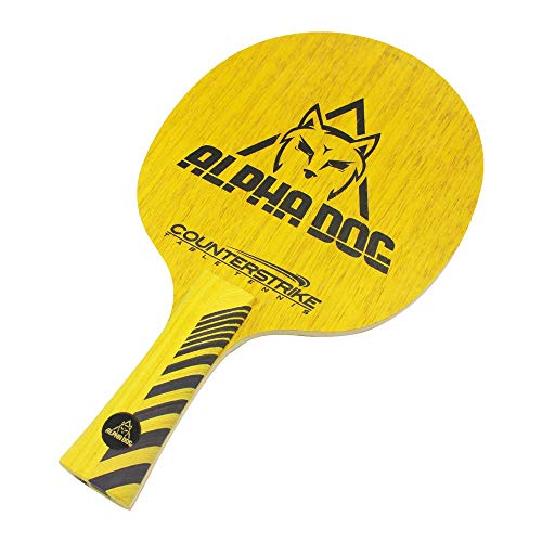 Professional Alpha Dog Ping Pong Paddle | The Perfect All-Around Paddle | Professional Table Tennis Racket | Olympic & Tournament Legal | ITTF Approved | Amazing Spin & Control - Thumbnail 4