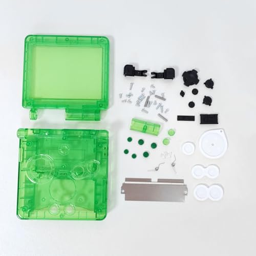 Image of Hzxkqmil Replacement Full Shell Case Kit for Gameboy Advance SP Console
