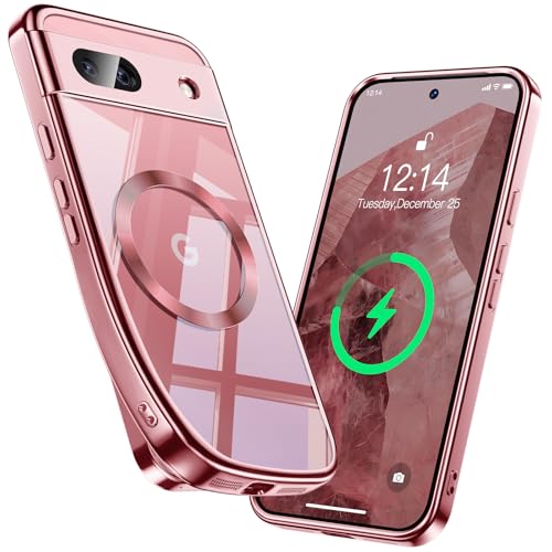 �y��������ECD�����O�EMagsafe�Ή��zNIANGUO Google Pixel 8a �p �P�[�X �N���A �X�g���b�v�z�[���t�� �t�B�b�g�� ���΂݂Ȃ� �J�����ی� �\�t�g ���C�����X�[�d�Ή� �}�O�l�b�g���� �ϏՌ� �ϋv�� ���b�L���H �y�� �}�O�Z�[