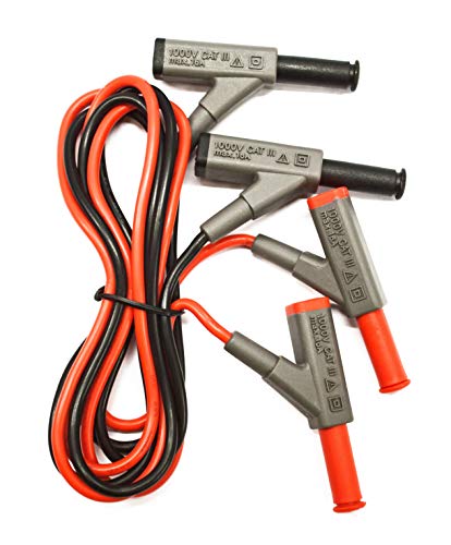 Peak Tech isolée 4 mm Câble de connexion avec embrayage - Cat III 1000 V, 1 pièce, P 7025 Cover