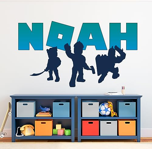 Vinilo decorativo para pared de gaming personalizado miniatura 3