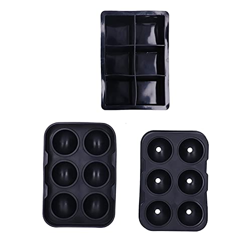 Molde para cubos de hielo de silicona 2 piezas miniatura 5