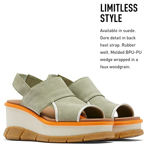 Sorel Women's Joanie Iii Slingback Sandals - Safari, Gum 16 - Size 6.5 #TOP2