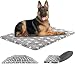 SuperKissen24. Cuccia Cane, Cuccia Gatto - Reversibile Cuscino per Cani di Media / Grande Taglia - Materasso Cane - Lavabile Cuscino per Cane - Tappetini Cane, Tappetino Gatto - 120x80 cm Stelle