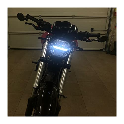 Phare LED Moto E8 Premium pour Assemblage Optique Avant Leoncino 500 et Monster - 5