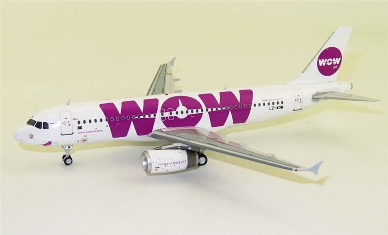 Amazon.com: JFOX Wow AIR for Airbus A320-232 LZ-Wow with Stand