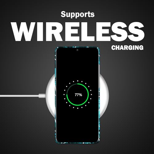 Coque pour Samsung Galaxy S20 Plus bleu sarcelle imprimé mignon