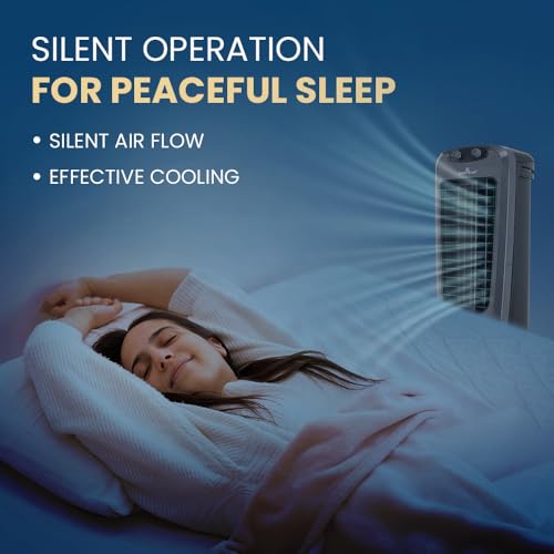 Image of ZS Stylish Tower Fan | Low Power Consumption | 150 Degrees Oscillation | Shock-Proof & Child Safe | Rust-Free Body | 4-Way Air Deflection | 1 Year Warranty