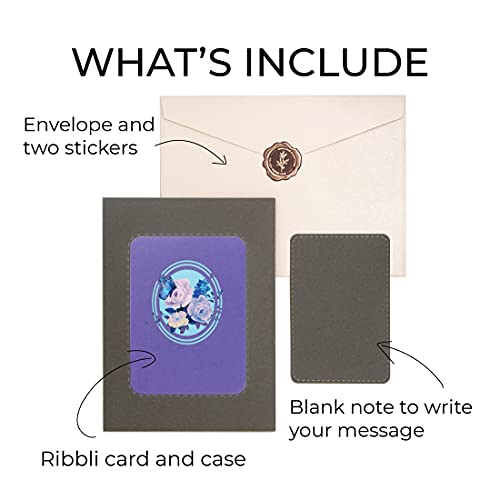 Ribbli Butterfly Birthday Card - 3D Pop Up Card,Morpho Butterfly Card,Mothers Day Card, Anniversary,Thinking Of You,Get Well,Butterfly Gifts For Her,Women,Wife,Daughter,Girl,Mom,Girlfriend #TOP4