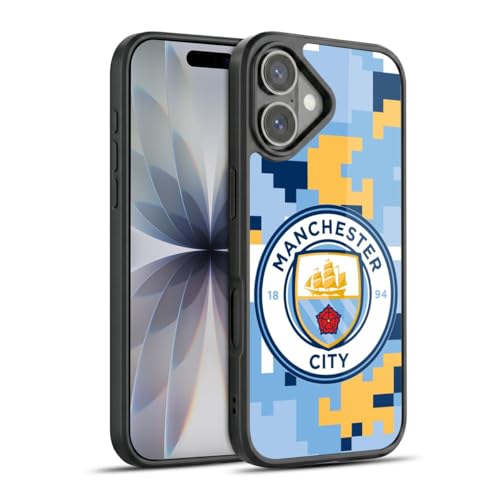 Coque Man City FC iPhone 17 idéale au stade et au quotidien motif camouflage numérique