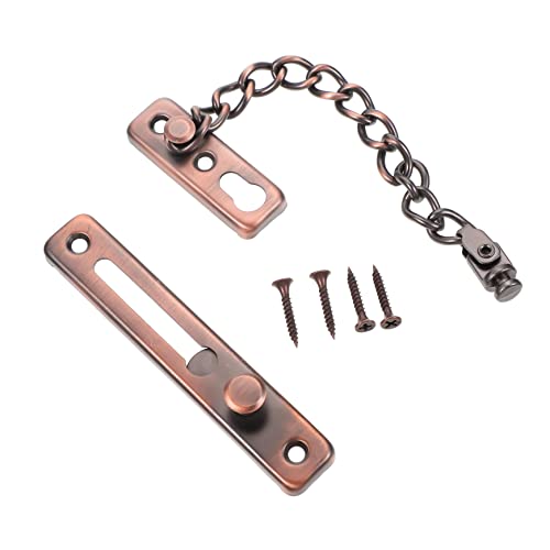 HOMOCONO Stainless Steel Home Door Lock Security Chain Anti-Theft Door Bolt for Security