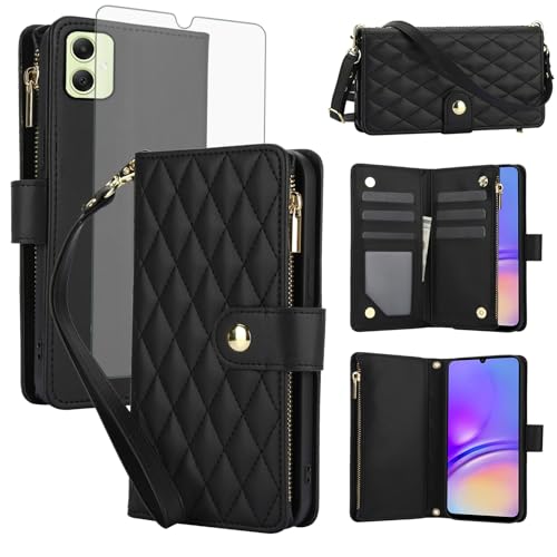 Housse Samsung Galaxy A05s antichoc à fermeture éclair et support