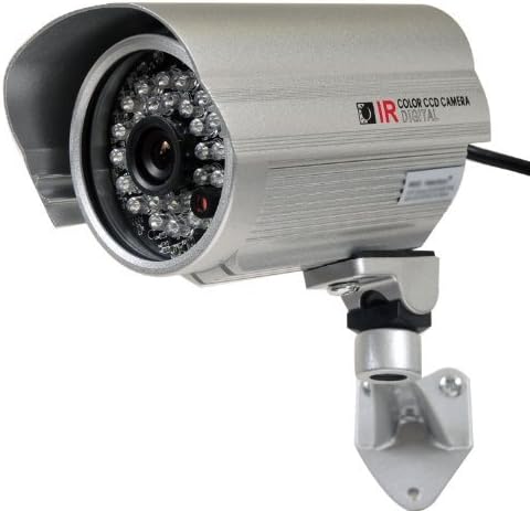 Miniatura 3 de VideoSecu Cámara de seguridad de bala integrada de 13 "Effio CCD 700TVL resistente a la intemperie día noche 0.142 in lente de ángulo de visión
