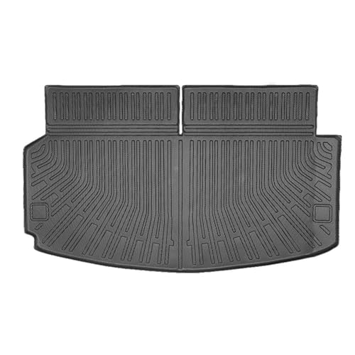 Tapis de coffre Dodge Durango 2016-2024 en TPE noir pour modele 6 places