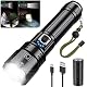 Taktische Taschenlampe Amzyigou LED 20000 Lumen mit Zoomfunktion