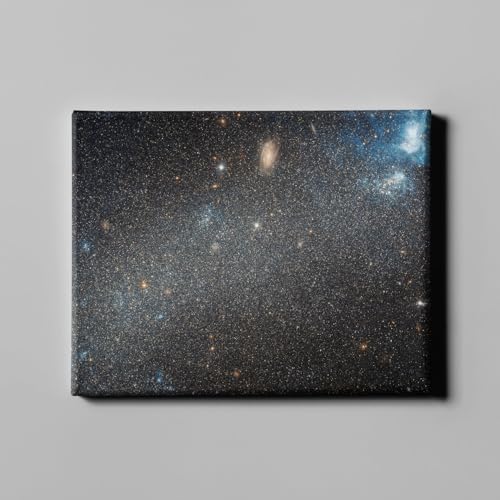 Lienzo de galería del Telescopio Hubble con acabado artístico mediano NGC 2366