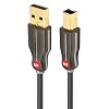 Essentials USB A naar USB B-kabel voor printers, harde schijven, enz. (800+ Mbps High Speed) 3m