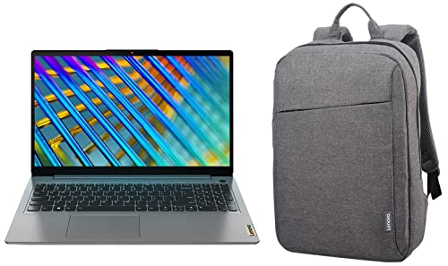 Image of Lenovo IdeaPad Slim 3 Intel Core i3 11th Gen 15.6 inch (39.62cm) FHD Thin & Light Laptop & Casual Laptop Backpack B210 39.62 cm (15.6) -inch Water Repellent Grey
