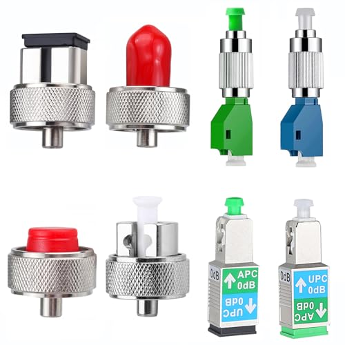 Kit adaptateur fibre optique OTDR avec connecteurs UPC et APC