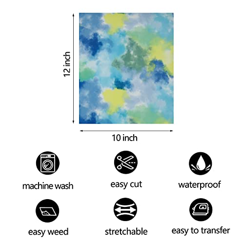 Vinyle transfert thermique résistant FUNKAKA pour customisation textile tie-dye 5 - 3