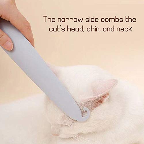 Nishore Escova de gato Pente de gato Escova de cuidado de gato Língua de gato Escova de cuidado de p