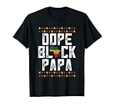 Photo Gallery dope black papa black history month per gli uomini maglietta Photo Gallery dope black papa black history month per gli uomini maglietta
