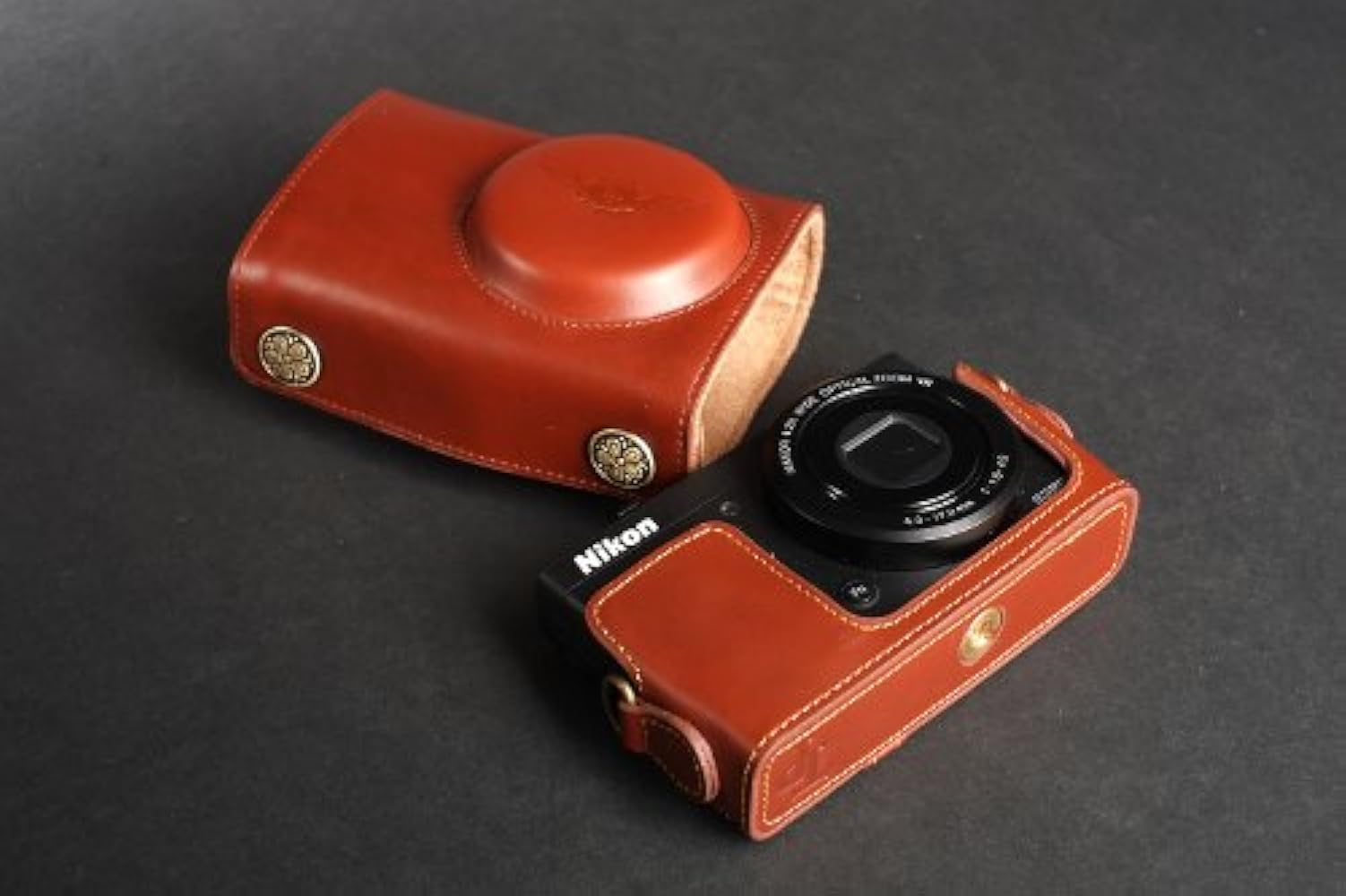 Amazon.co.jp: Nikon ニコン クールピックス COOLPIX P310用本革レンズ