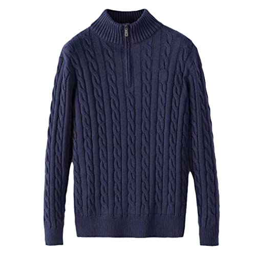 Pull manteaux homme épais veste décontractée tricot fermeture éclair Haitpant M368-3