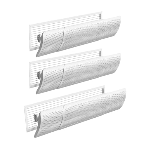 エアコンディフレクター エアコンディフレクター 風よけ 引き込み式 アウトレットウィング ホテル 寝室 保育園 ホームオフィス用(49cm to 86cm)