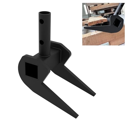 YZZHAJ Pallet Buster Tool Heavy Duty Deck Wrecker Black