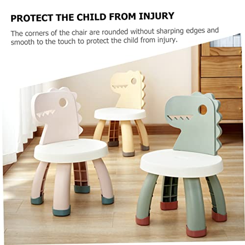 Uldigi Portable Chair Chair Stool Chairs Green Chairs Green Childlike Pp Non- Baby Chairs For Kids Kindergarten #TOP5