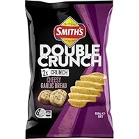 Smith's Double Crunch Cheesy Garlic Bread Potato Chips 150 g