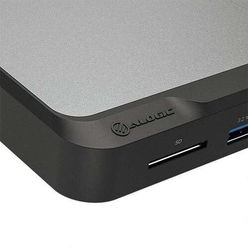 Estación de Acoplamiento Dual 4K ALOGIC HDMI con un diseño compacto y dos puertos de video 5
