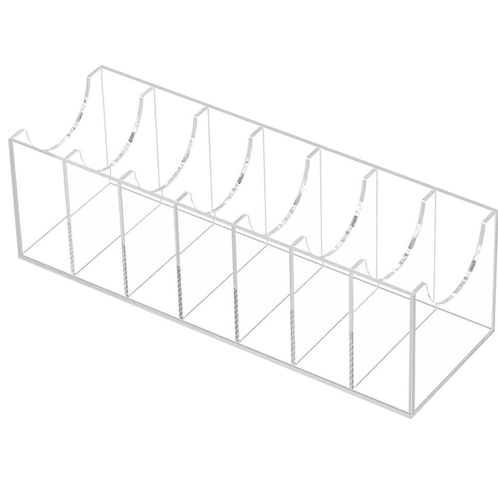 CTRLZS Acrylic Belt Storage Box Transparent Storage Belt Tie Box Multi-Compartment in-Store Mall Display Shelf