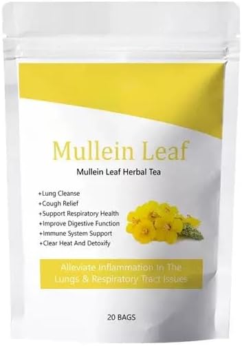 肺健康なハーブティー-100％純粋なムルスの花の葉、肺の洗浄と呼吸維持に使用され、調味料と添加物なし - 植物ベースの茶葉