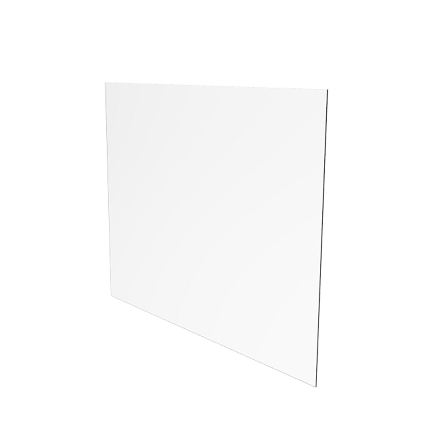 FixtureDisplays® 22x28 Clear Transparent Acyrlic Plexiglass Lucite 1/8" (3mm) Thickness Sneeze Shield DIY Panel 10076-22 * 28"-NF