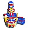 Luiertaart – luiertaart “kleine ambachtslieden” voor jongens, meisjes of neutraal babygeschenk babyshower doop geboorte souvenir