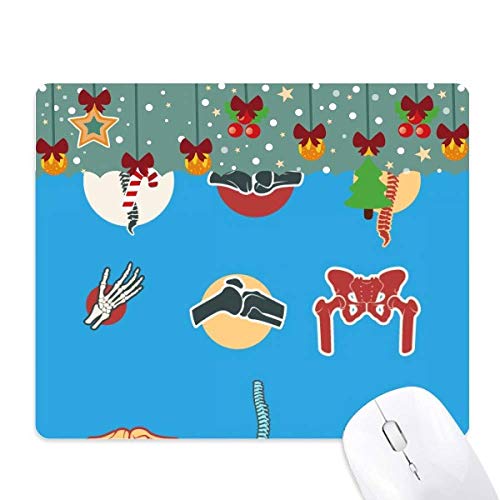 Tapis de souris de jeu Human Joint Bones en caoutchouc pour bureau