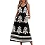 Black Boho Print